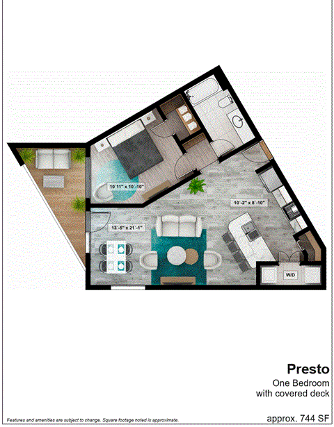 bedroom floor plan an in 2d